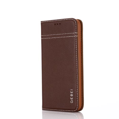 Etui en cuir véritable avec fentes pour cartes café pour votre Apple iPhone 11 Pro Max 6.5 pouces