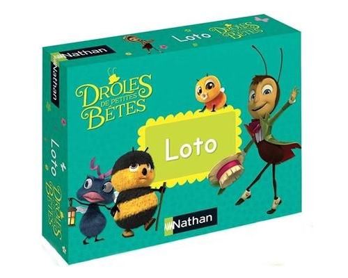 NATHAN Drôles de Petites Bêtes - Loto