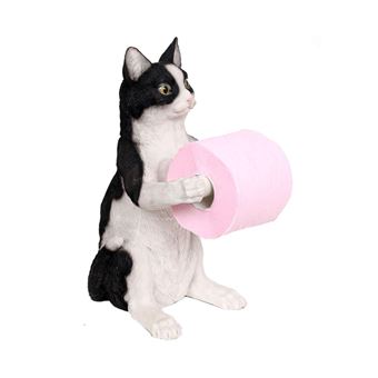 Derouleur Papier Hygienique A Poser Porte Papier Toilette Statue Chat Noir Et Blanc 31 Cm Achat Prix Fnac Derouleur Papier Hygienique A Poser Porte Papier Toilette Statue Chat Noir Et Blanc 31 Cm Achat Prix Fnac