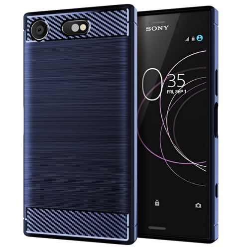 Etui Coque de protection durable anti choc pour Sony Xperia XZ1 Compact - Blue