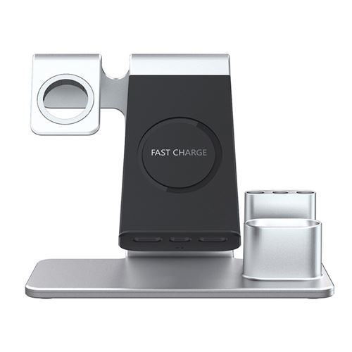 10W 3 en 1 Recharge Rapide Pad Chargeur Sans Fil pour iPhone pour Iwatch pour Airpod Wenaxibe381