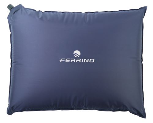 Ferrino oreiller de voyage autogonflant 40 x 30 x 7 cm bleu