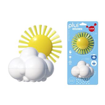 Moluk jeu set pluie nuage et soleil blanc/jaune
