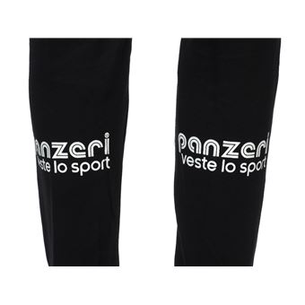 Pantalon de survêtement Panzeri Uni t noirblc pant slim Noir Taille : L -  Pantalons de sport - Achat & prix
