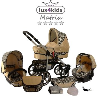poussette matrix leopard