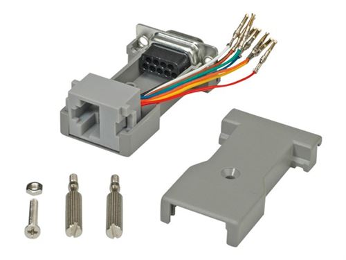 Roline - Seriële adapter - DB-9 (V) naar RJ-45 (V)