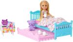 Poupée Barbie Club Chelsea ensemble de jeu 7 pièces