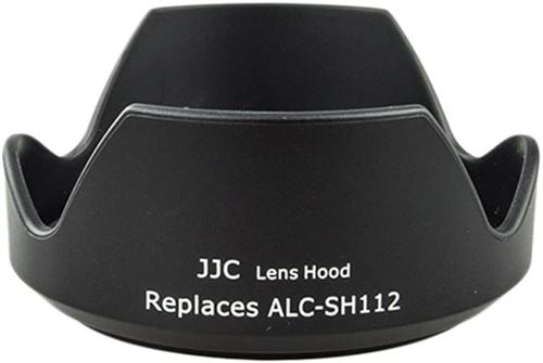 JJC LH-112 - Pare-soleil équivalent Sony ALC-SH112 - pour Sony 16mm f/2.8 (SEL16F28) et Sony 18-55mm f/3.5-5.6 (SEL1855)