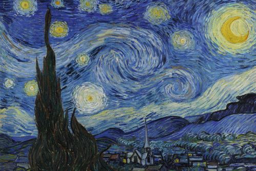Poster Vincent Van Gogh la Nui 61 cm x 91,5 cm
