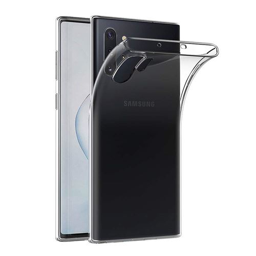 Coque Gel TPU Transparent pour Samsung Galaxy NOTE 10 PLUS - Protection Silicone Souple Ultra Mince [Phonillico®]