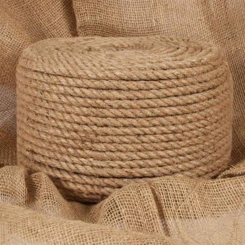 Vidaxl Marron Corde 100 % Jute 12 Mm 250 M - Image 1