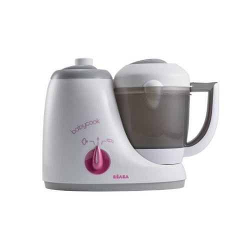 BEABA Robot cuisine bébé 4 en 1 - Babycook Original rose