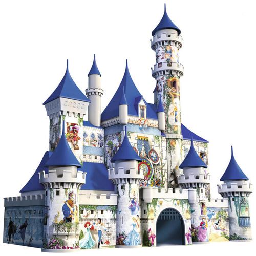 Puzzle 3D 216 pièces Château de Disney Ravensburger - Puzzle 3D - Achat &  prix