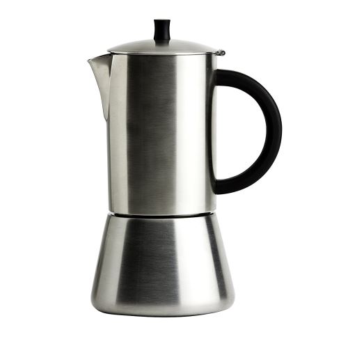 Cafetière Palermo brossé (capacité 10 tasses) Ref. C10TPA - Cafetières par Cristel