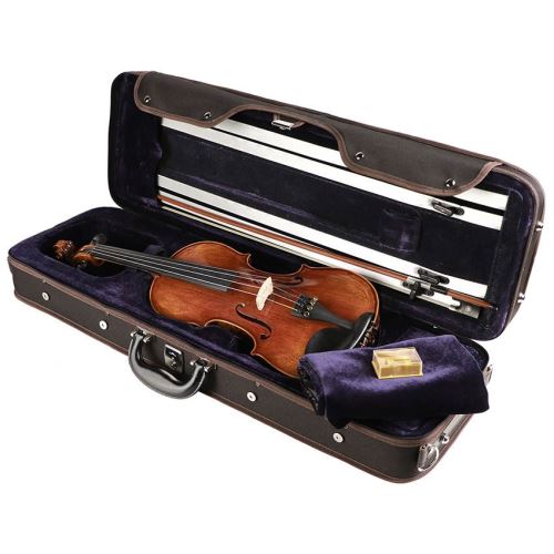 Leonardo LV-5044 violon 4/4 + étui, archet et résine