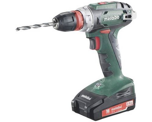 Metabo 602217500 BS 18 Cordless Drill 18V Li-ion + Spare Battery