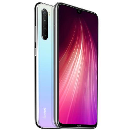 Xiaomi Redmi Moonlight White Note 8 Version globale 6,3 pouces 4 Go de RAM 128 Go ROM Snapdragon 665 Octa core Smartphone Téléphone