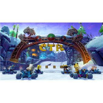 Sony PlayStation 4 - Console de jeux - HDR - 1 To HDD - noir de jais - Crash Team Racing Nitro-Fueled
