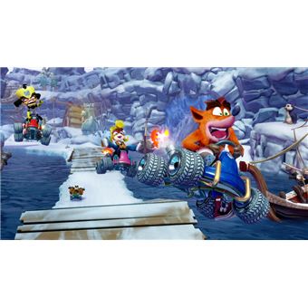 Sony PlayStation 4 - Console de jeux - HDR - 1 To HDD - noir de jais - Crash Team Racing Nitro-Fueled