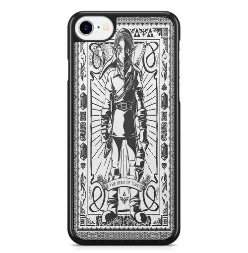 Coque Fifrelin Noire pour iPhone 6 et iPhone 6S Link The Legend of Zelda Ocarina of Time