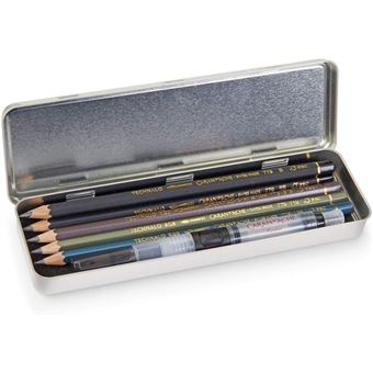 Technalo - Set crayons graphite - assortiment 7 pièces FSC - Caran d'Ache