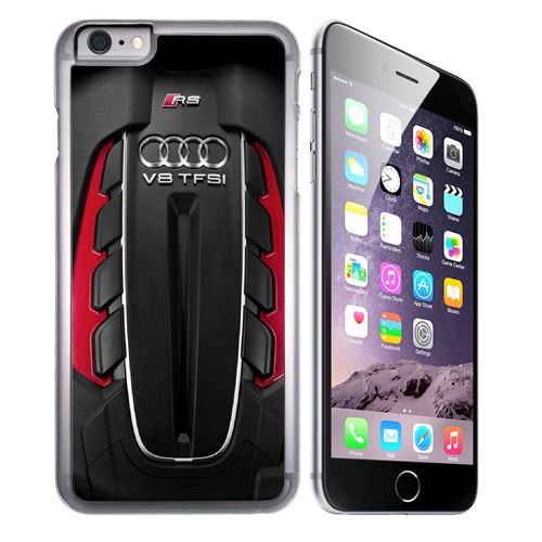Coque pour iPhone 6 Plus et iPhone 6S Plus moteur audi v8
