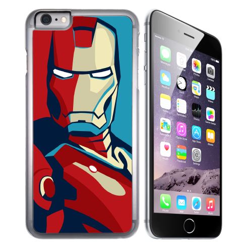 Coque pour iPhone 6 et iPhone 6S iron man design affiche