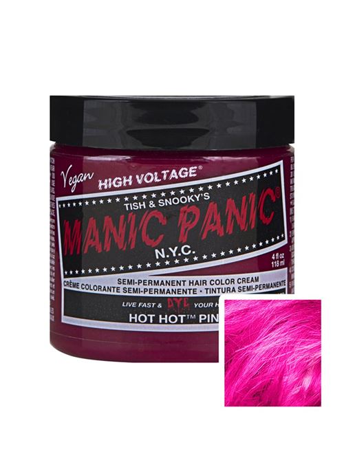 Manic Panic Teinture pour cheveux coloration semi-permanente 118ml - Hot Pink