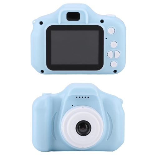 Appareil photo num&eacute;rique HD 1080P pour enfants Mini portable 2.0 pouces IPS couleur &eacute;cran IPS (Bleu)