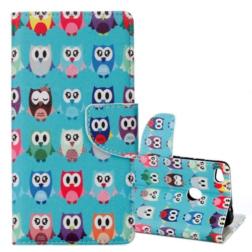 Xiaomi Redmi 4X Housse Etui Cuir PU Hiboux Love ALS49689