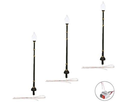 Just Plug Woodland Scenics HO scale Street Lights Lamp Post
