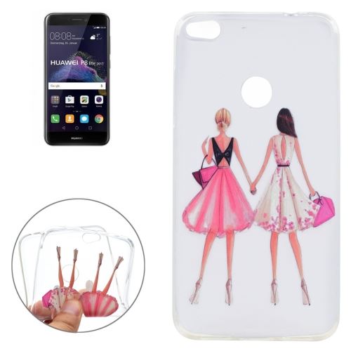 Huawei P8 Lite?2017? Coque Protection TPU Cravate ALS53958