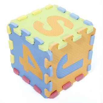 36PCS Tapis Puzzle Mousse 16*16cm bébé jeu éducation