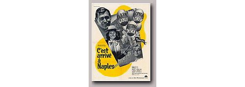 C'est Arrivé à Naples AFFICHE CINEMA ORIGINALE