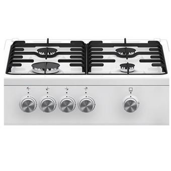Beko FSG52000DWC - Cuisinière - pose libre - largeur : 50 cm - profondeur : 60 cm - hauteur : 85 cm - avec système auto-nettoyant - blanc