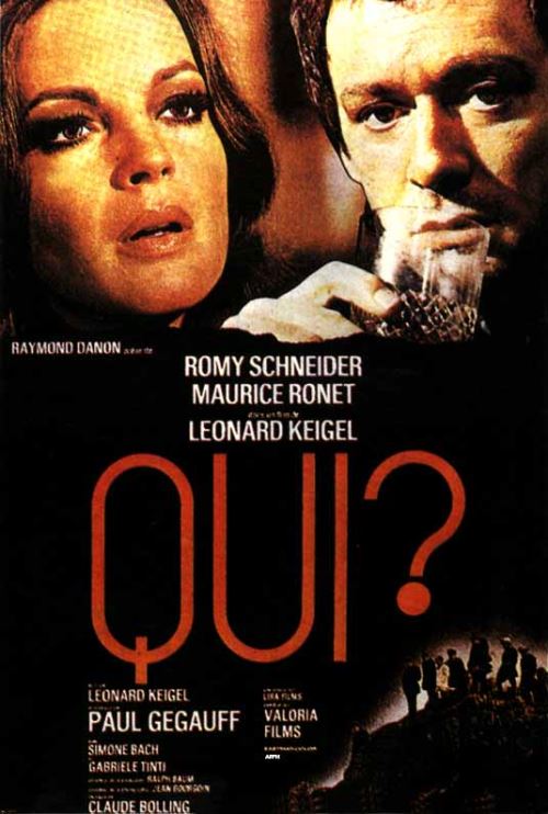 Qui? AFFICHE CINEMA ORIGINALE