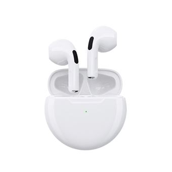 Ecouteurs sans fil GF105 stéréo portable - Blanc - 1