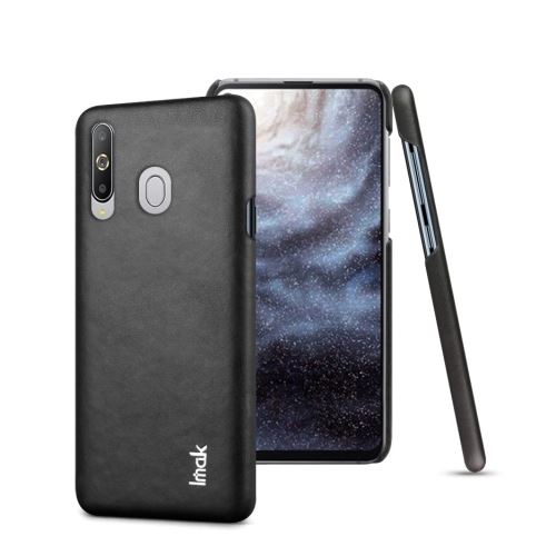 Etui en PU ruiyi série hard tout noir pour votre Samsung Galaxy A8s