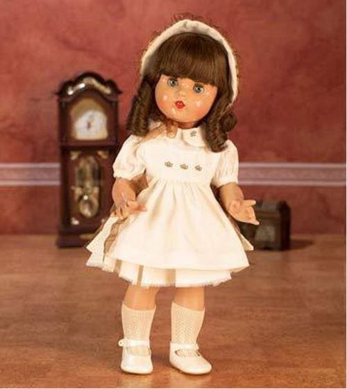 Mariquita robe brodée 50cm