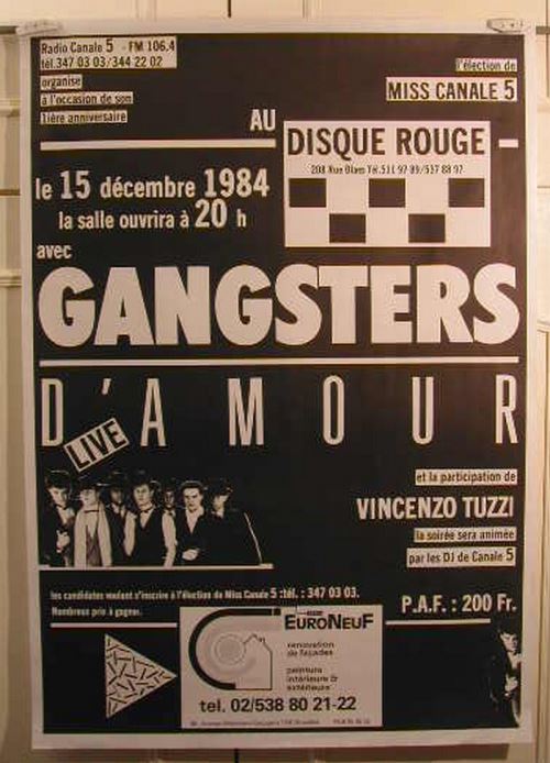 Gangster d'Amour - 70x100 cm - AFFICHE / POSTER