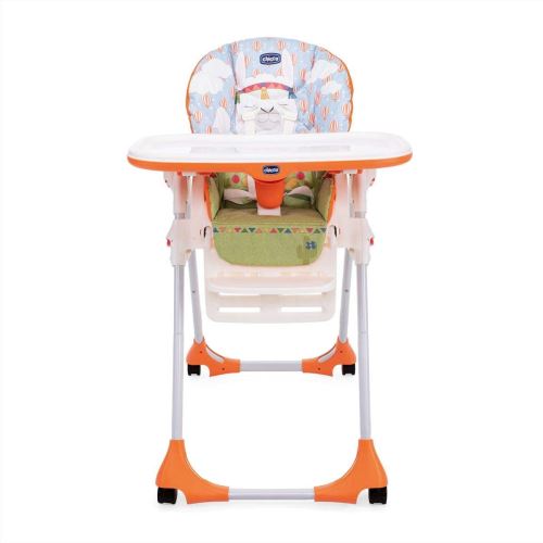Chicco chaise haute Polly Easy Llama54 x 30,5 x 65 cm orange/blanc