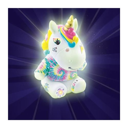 Licorne à décorer - CANAL TOYS - STYLE 4 EVER - Fille - Brille dans le noir pas cher