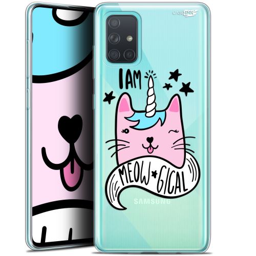 Coque Gel Pour Samsung Galaxy A71 (A715) (6.7 ) Extra Fine - I Am MEOUgical