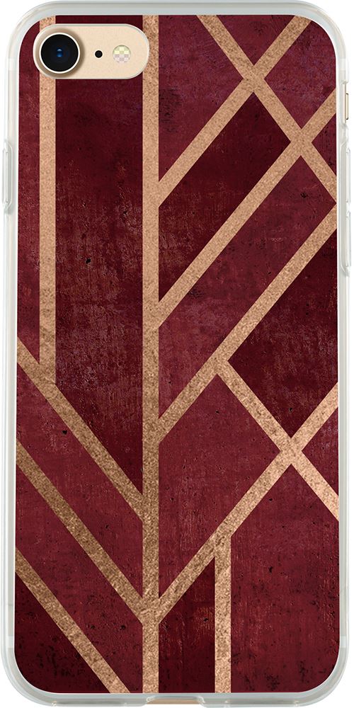 Coque semi-rigide rouge Sintra pour iPhone SE (2020)/8/7/6S/6
