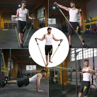 Kit Bande Elastique Fitness + Ancre de Porte + Programme vidéo