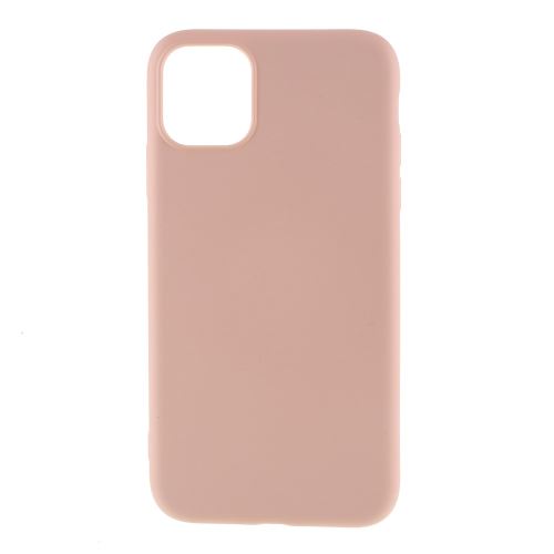 Coque en silicone liquide souple rose pour votre Apple iPhone 11 6.1 pouces