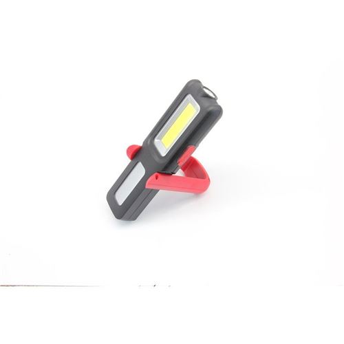 Lampe de Camping LED & COB Lampe d'Atelier et Batterie Externe Portable 2000-4000 mAh (Rouge)