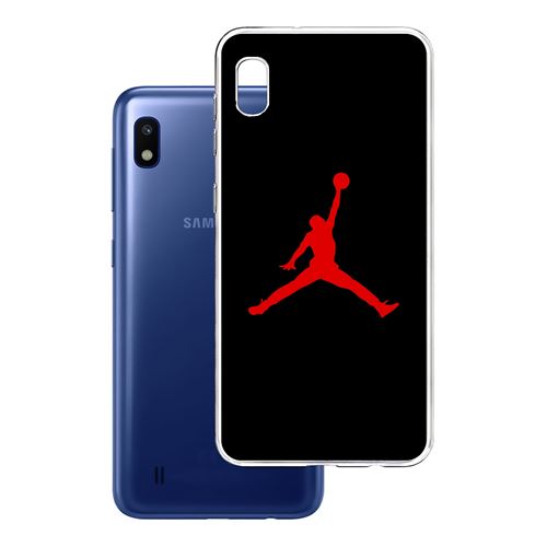 Coque pour Samsung Galaxy A10 -  Jordan Basketball Logo Noir