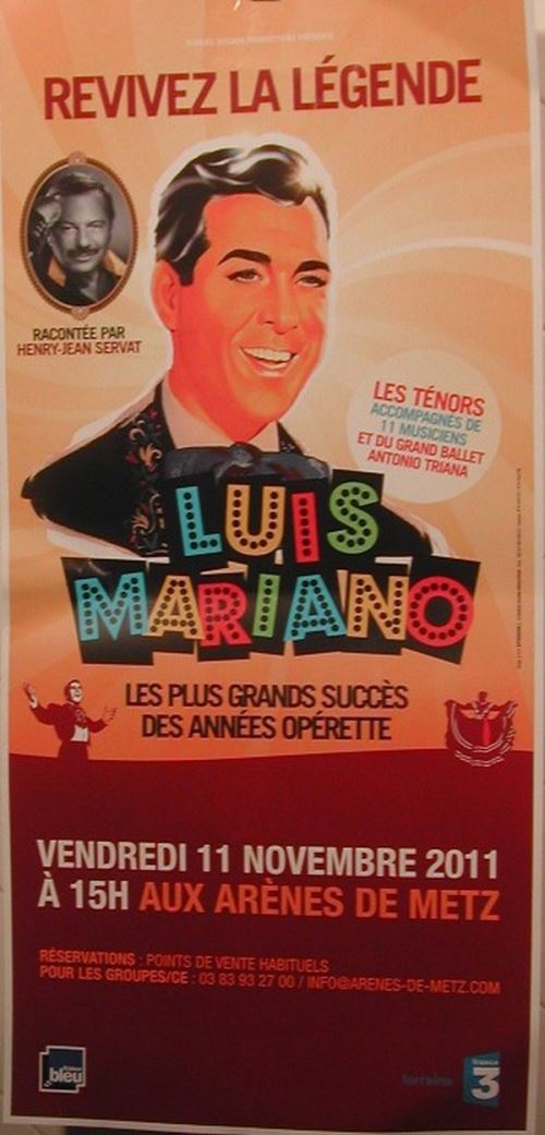 Luis MARIANO - 28x60 cm - AFFICHE / POSTER