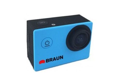 Braun Photo Technik Action Cam Paxiyoung Bleu